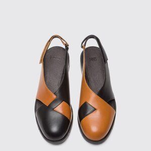 Camper Twins Flat Sandals
